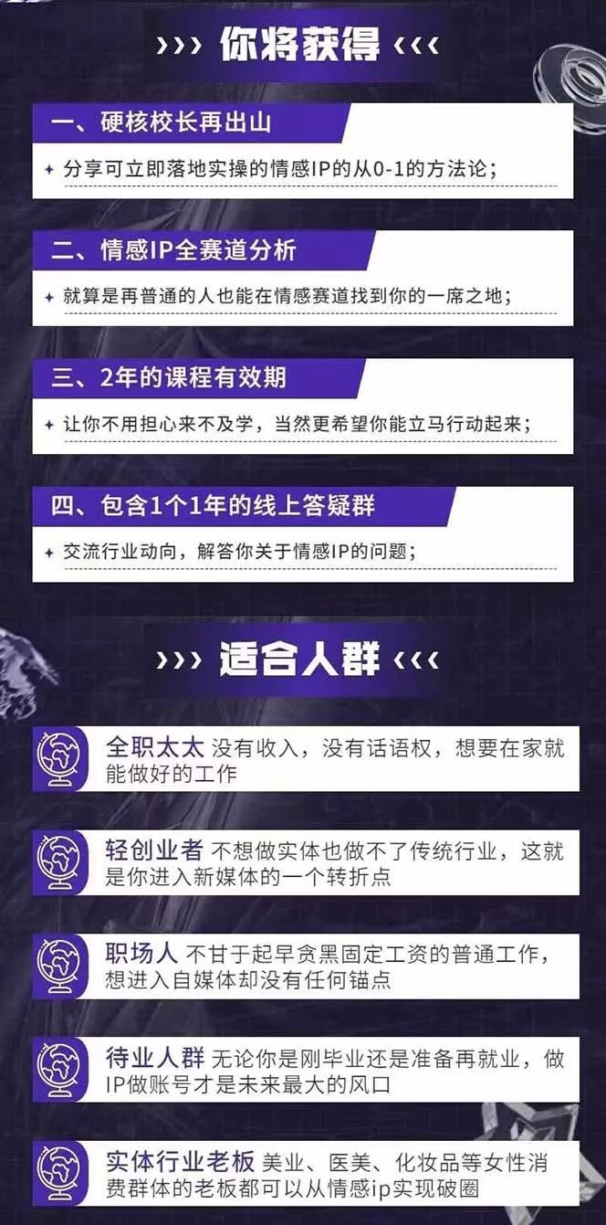 情感直播IP短视频全通大课，普通人的IP之路从情感赛道开始(18节