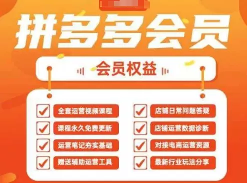 2025拼多多运营实战课，40节全流程教学，覆盖拼多多运营全链路